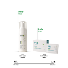 TTO Thermal Intim Gentle External Intimate Wipes – 12 Pack