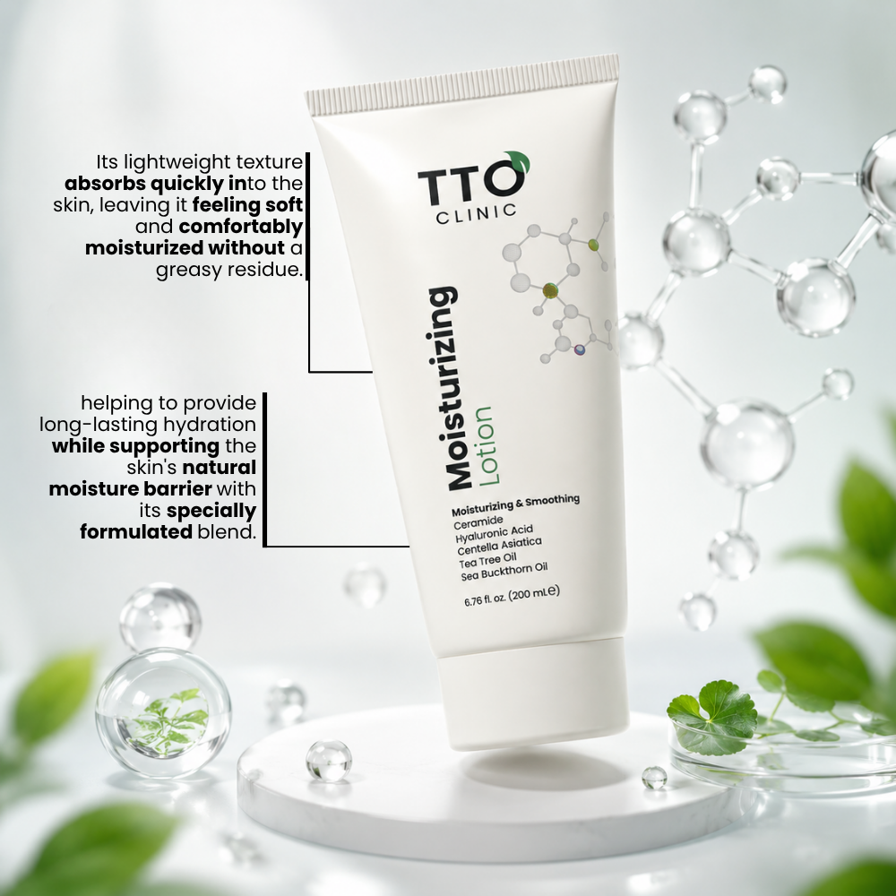 TTO Clinic Moisturizing Face & Body Lotion with Ceramide – 200 ml