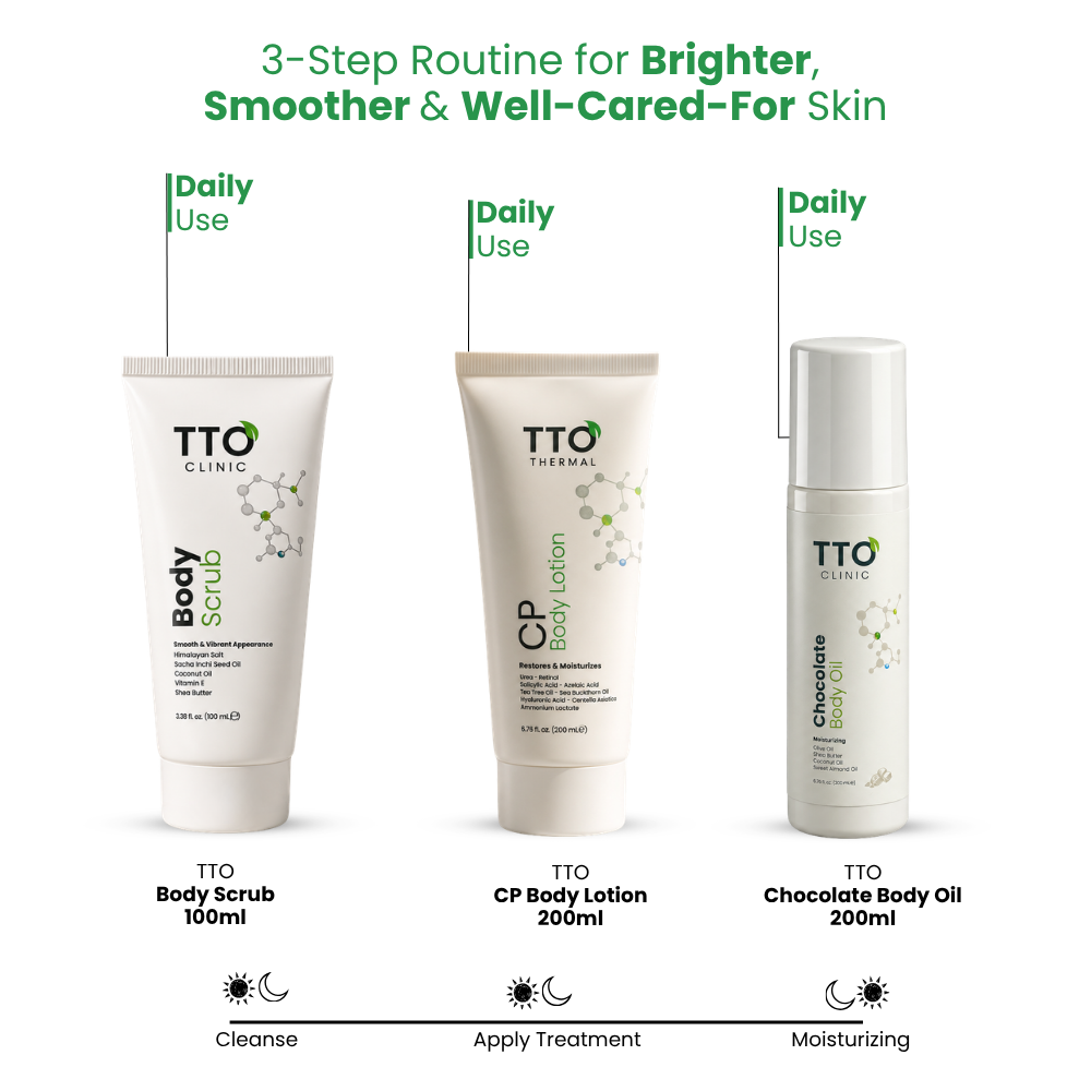 TTO Clinic Chocolate Moisturizing Body Oil Spray – 200 ml