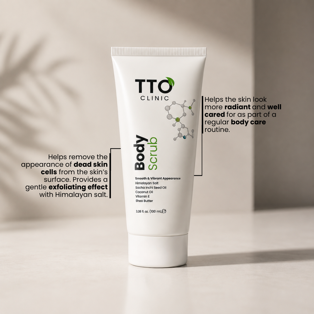 TTO Clinic Moisturizing Himalayan Salt Body Scrub – 100 ml