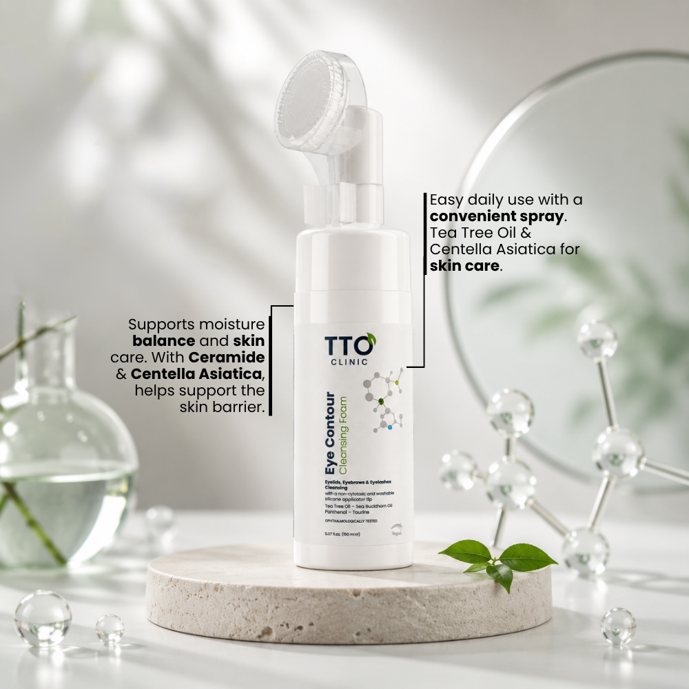 TTO Clinic Gentle Eye Contour Cleansing Foam – 150 ml