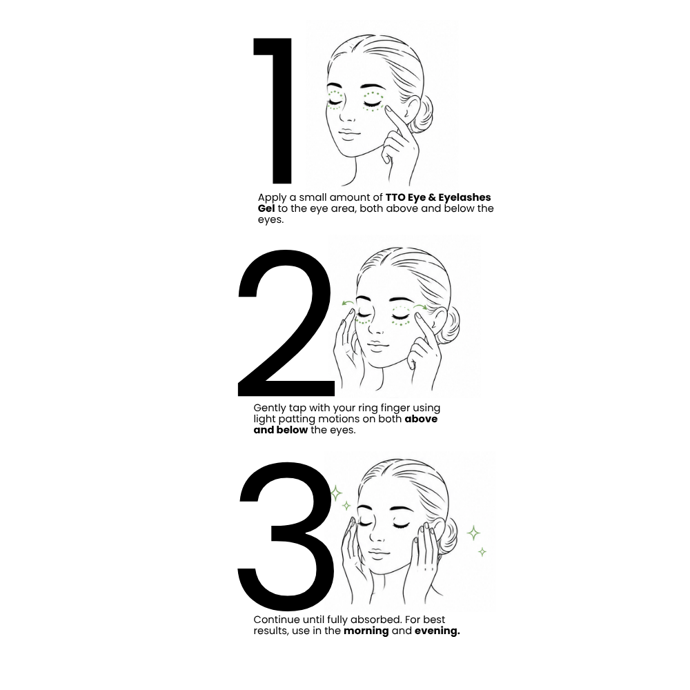 TTO Thermal Eyelid & Eyelash Hydrating Gel – 30 ml