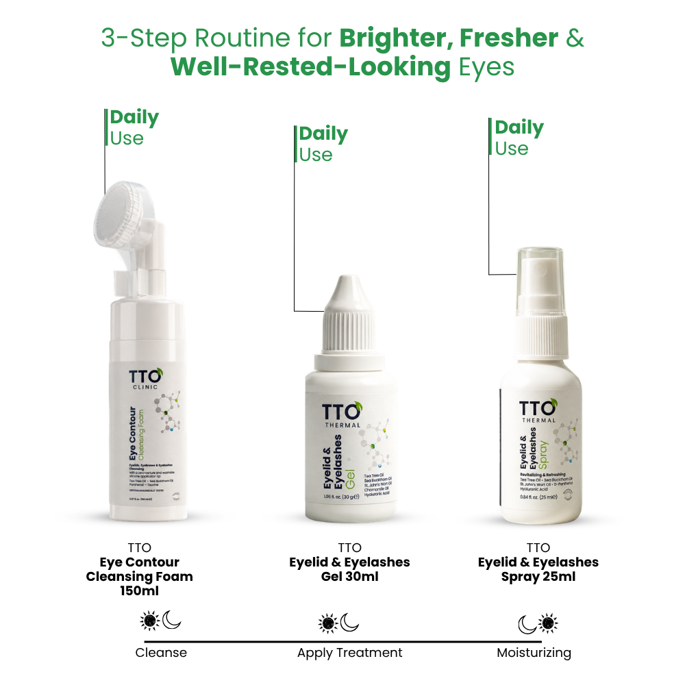 TTO Thermal Eyelid & Eyelash Hydrating Gel – 30 ml