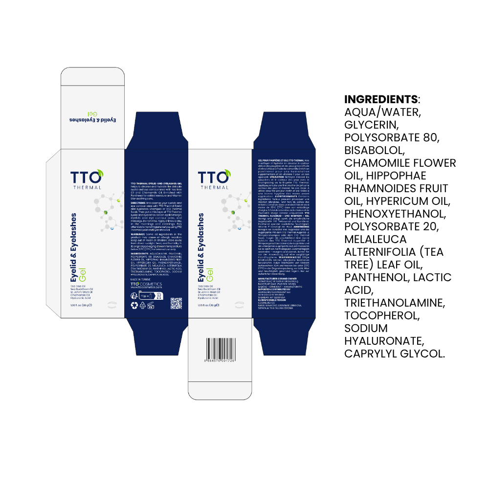 TTO Thermal Eyelid & Eye Contour Hydrating Gel – 20 ml
