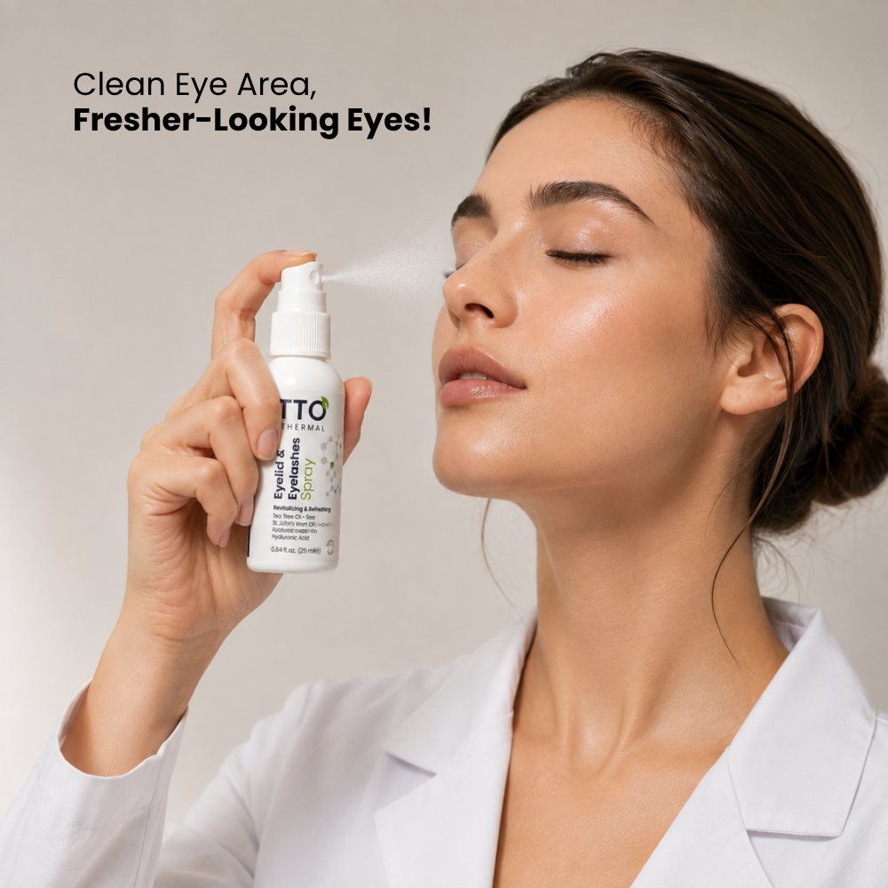 TTO Thermal Eyelid & Eyelash Cleansing Spray – 25 ml