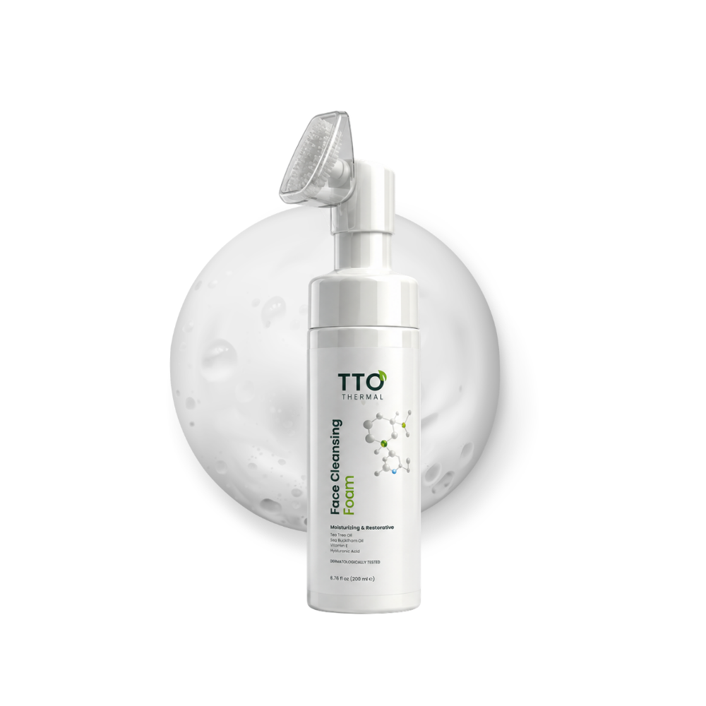 TTO Thermal Facial Cleansing Foam, pH 5.5 – 200 ml