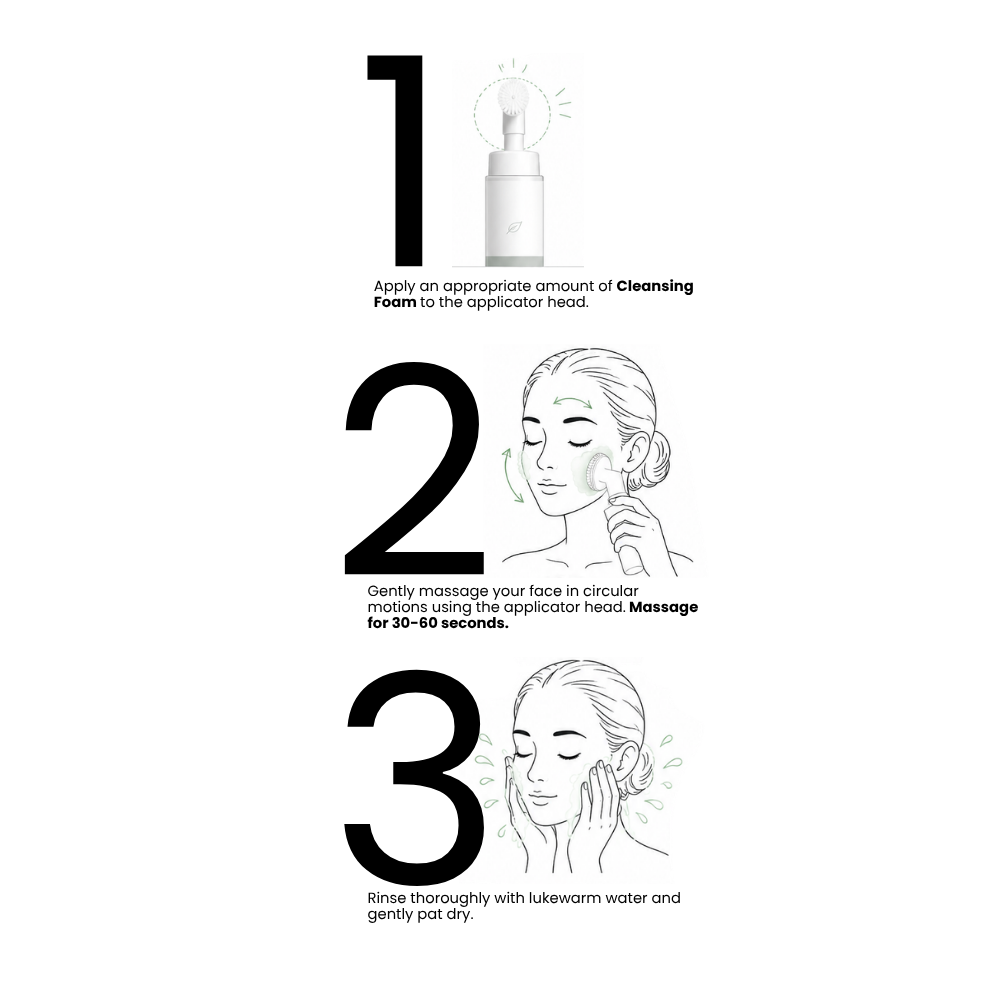 TTO Thermal Facial Cleansing Foam, pH 5.5 – 200 ml