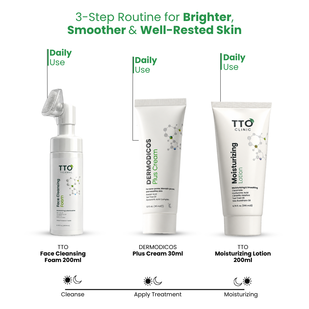TTO Thermal Facial Cleansing Foam, pH 5.5 – 200 ml