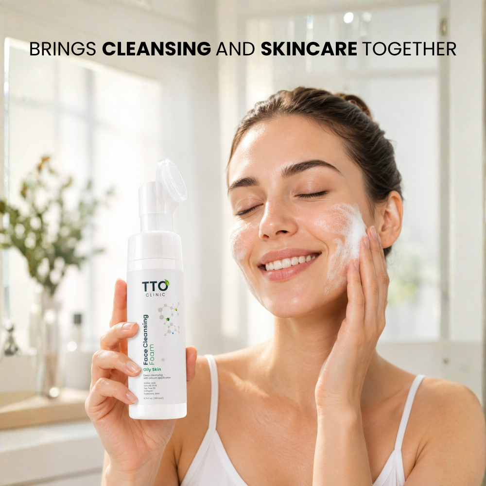 TTO Clinic Facial Cleansing Foam for Oily Skin – 200 ml