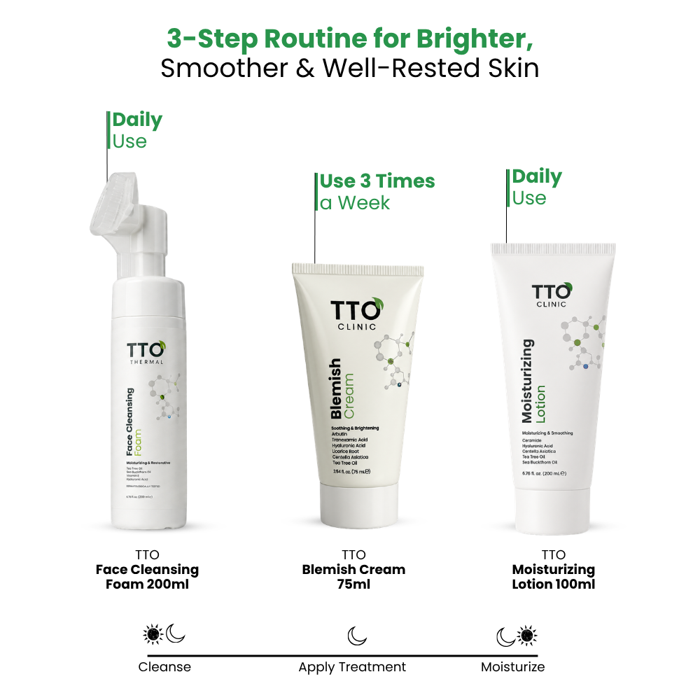 TTO Clinic Blemish Cream with Arbutin & Tranexamic Acid – 75 ml