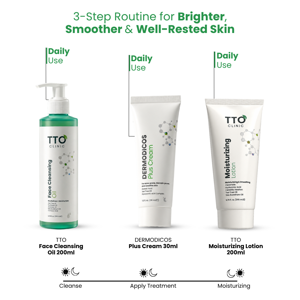 TTO Clinic Facial Cleansing Oil with Tea Tree & Avocado Oils