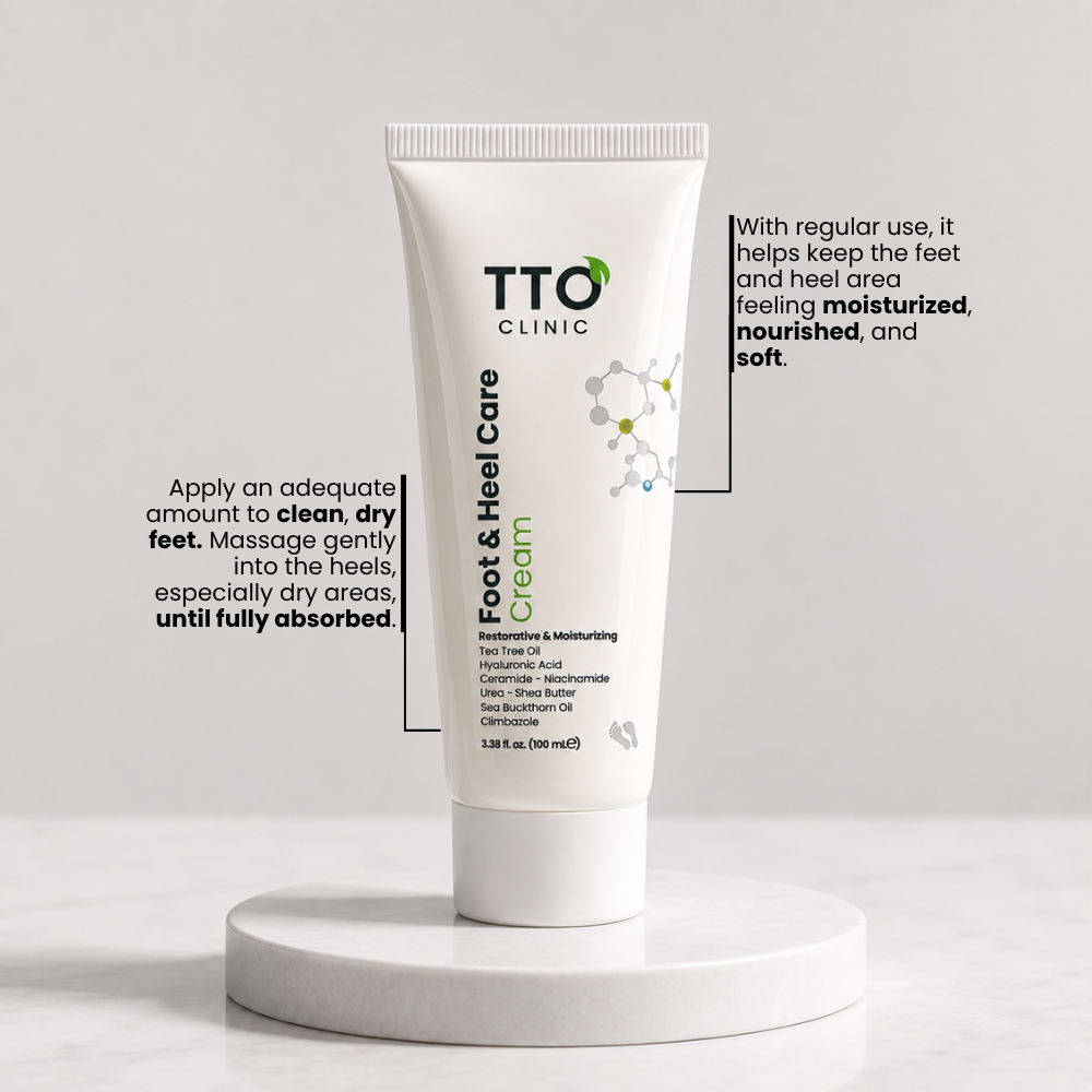 TTO Clinic Foot and Heel Care Cream 100 ml