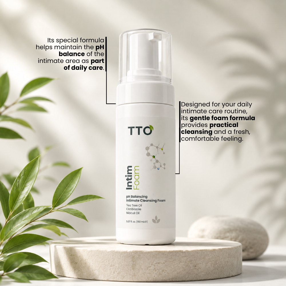 TTO Intim External Intimate Cleansing Foam, pH 4.0 – 150 ml