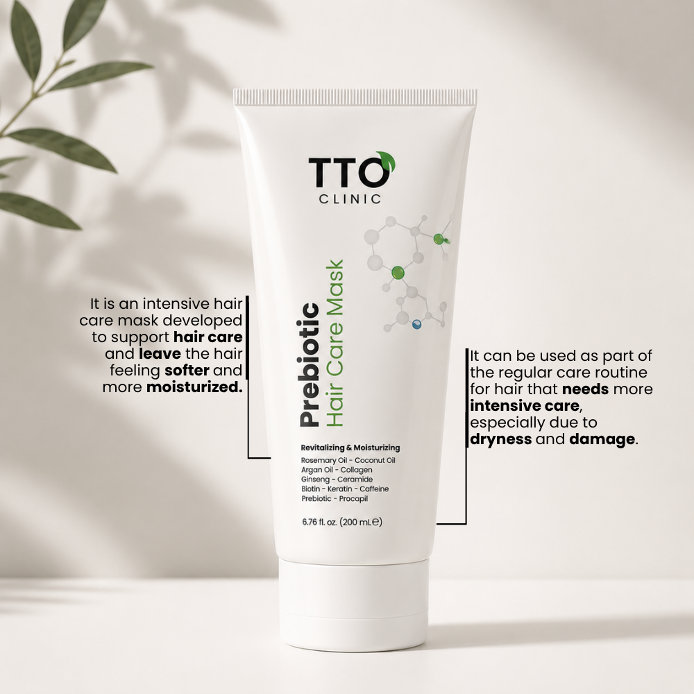 TTO Clinic Prebiotic Hair Mask for Damaged Hair – 200 ml