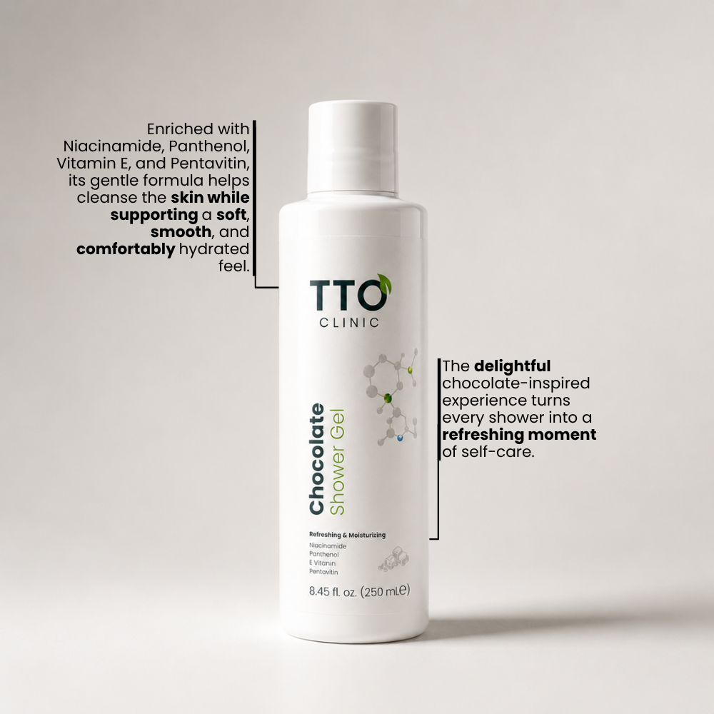 TTO Clinic Chocolate Passion Hydrating Shower Gel with Panthenol