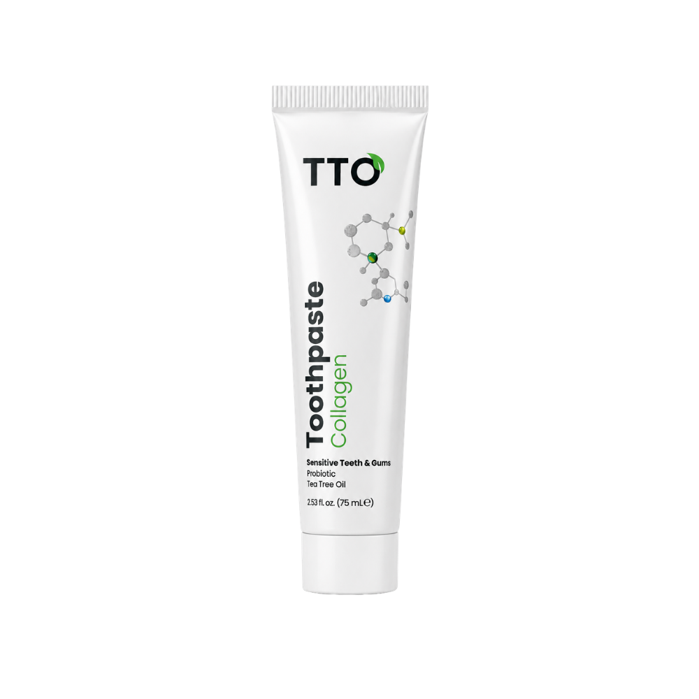 TTO Toothpaste with Collagen & Vitamin C – 75 ml