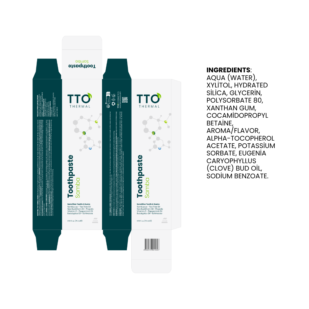 TTO Thermal Samba Fresh Breath Toothpaste – 75 g
