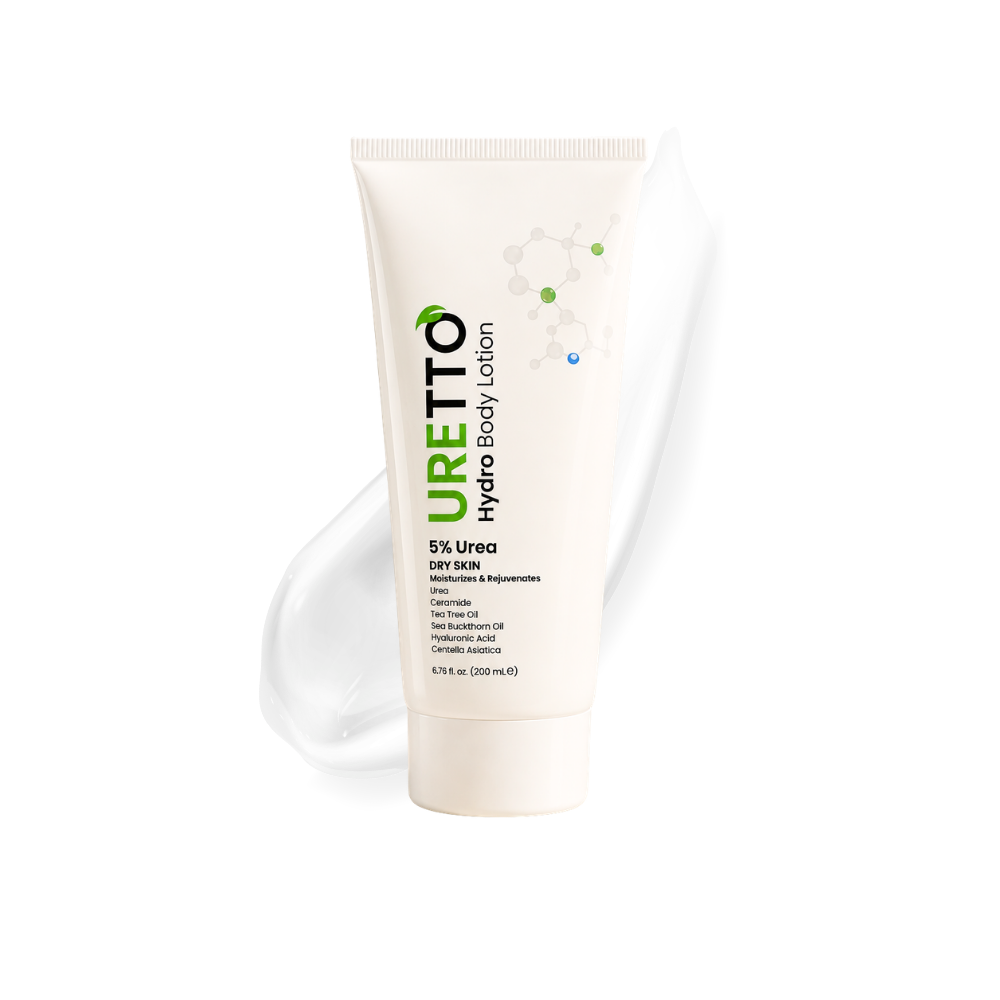 URETTO Hydro Body Lotion with Urea & Hyaluronic Acid – 200 ml