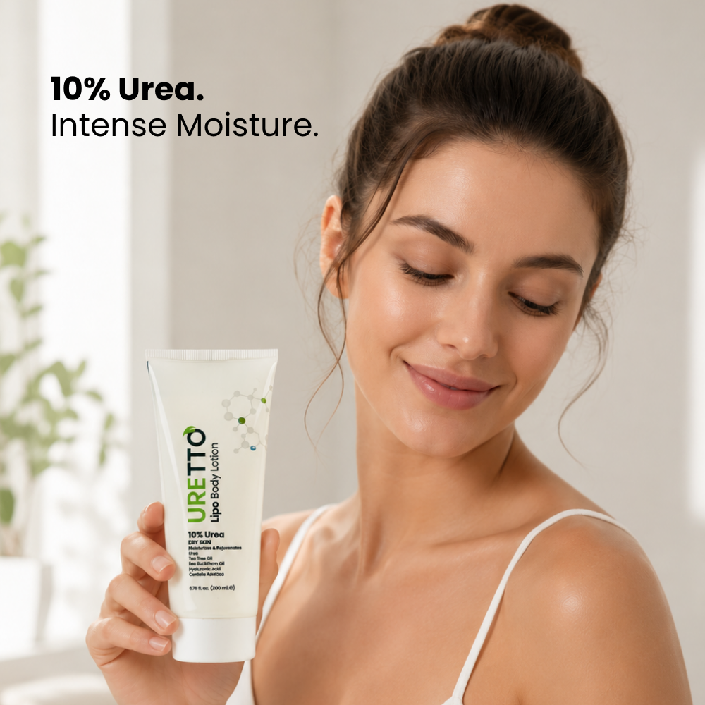 URETTO Lipo Moisturizing Body Lotion with Urea – 200 ml