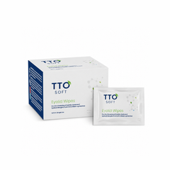 TTO Soft Hydrating Eyelid Cleansing Wipes – 12 Pack