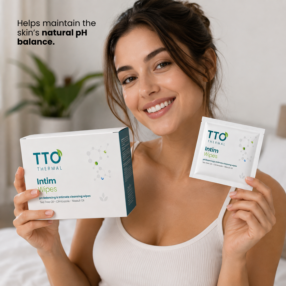 TTO Thermal Intim Gentle External Intimate Wipes – 12 Pack