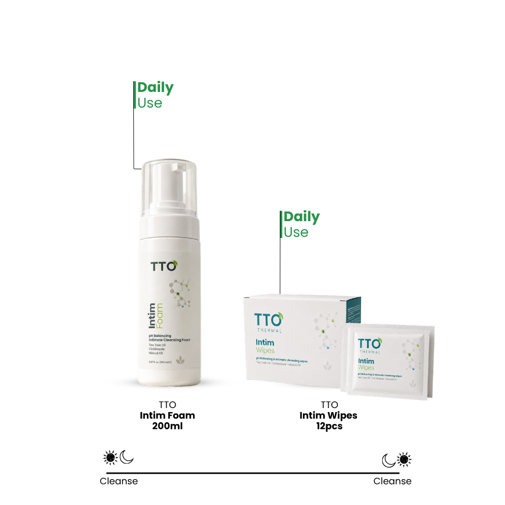 TTO Thermal Intim Gentle External Intimate Wipes – 12 Pack