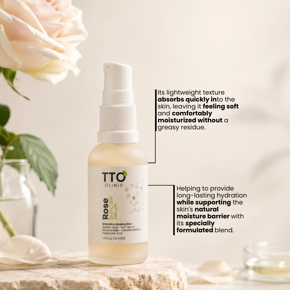 TTO Clinic Rose Serum with Azelaic Acid & Niacinamide – 50 ml