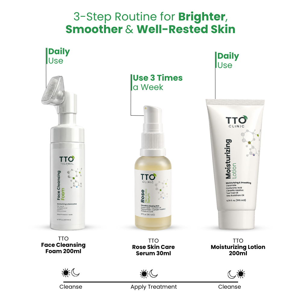 TTO Clinic Rose Serum with Azelaic Acid & Niacinamide – 50 ml