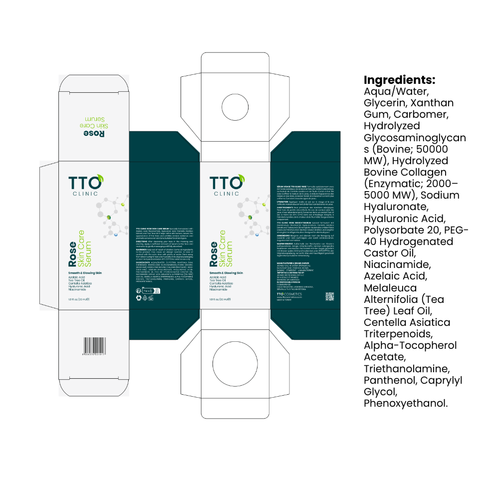 TTO Clinic Rose Serum with Azelaic Acid & Niacinamide – 50 ml