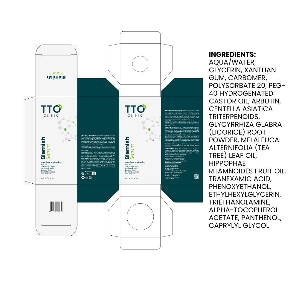 TTO Clinic Blemish Serum with Arbutin & Tranexamic Acid – 50 ml